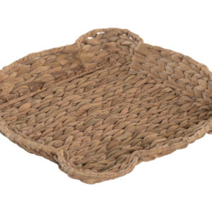 Centro de Mesa de Jacinto de Agua y Metal 36x35x5 cm Natural