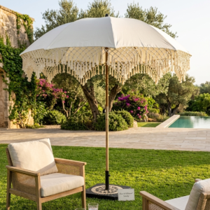 PARASOL ALUMINIO OLEFINA 200X200X170 FLECOS UV-50