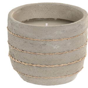 VELA DE CEMENTO AROMA VAINILLA