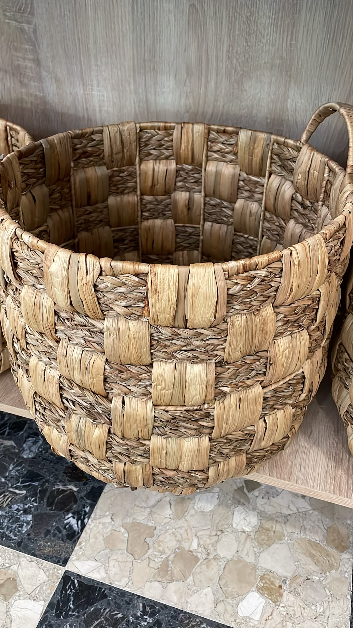 Cesta de Almacenamiento de Mimbre - Imagen 2