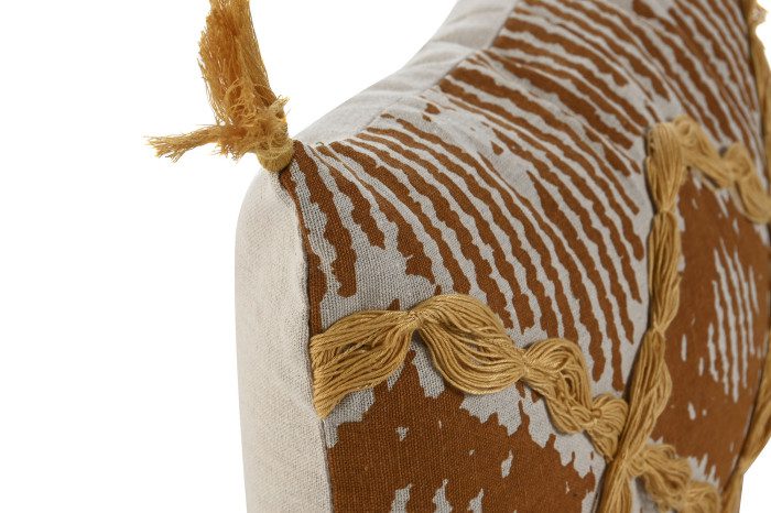 COJIN ALGODON 50% 50X8X30 380GR CON APLICACIONES - Imagen 2