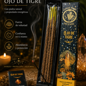 Incienso de Ojo de Tigre | Fuerza de Voluntad y Confianza