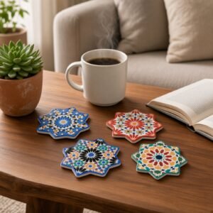 Posavasos de Cerámica Andalusíes Estrella